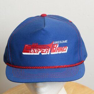 Awesome Cooper Band Hat Mens OS Blue Texas High School Band